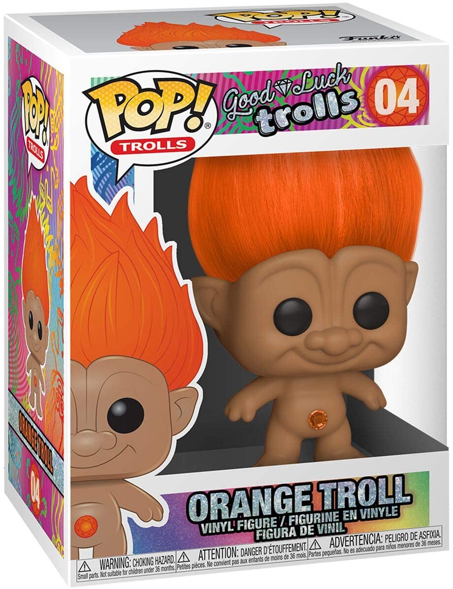Funko Pop!: Trolls - Orange Troll, Multicolor Funko Pop!: Trolls - Orange Troll, Multicolor